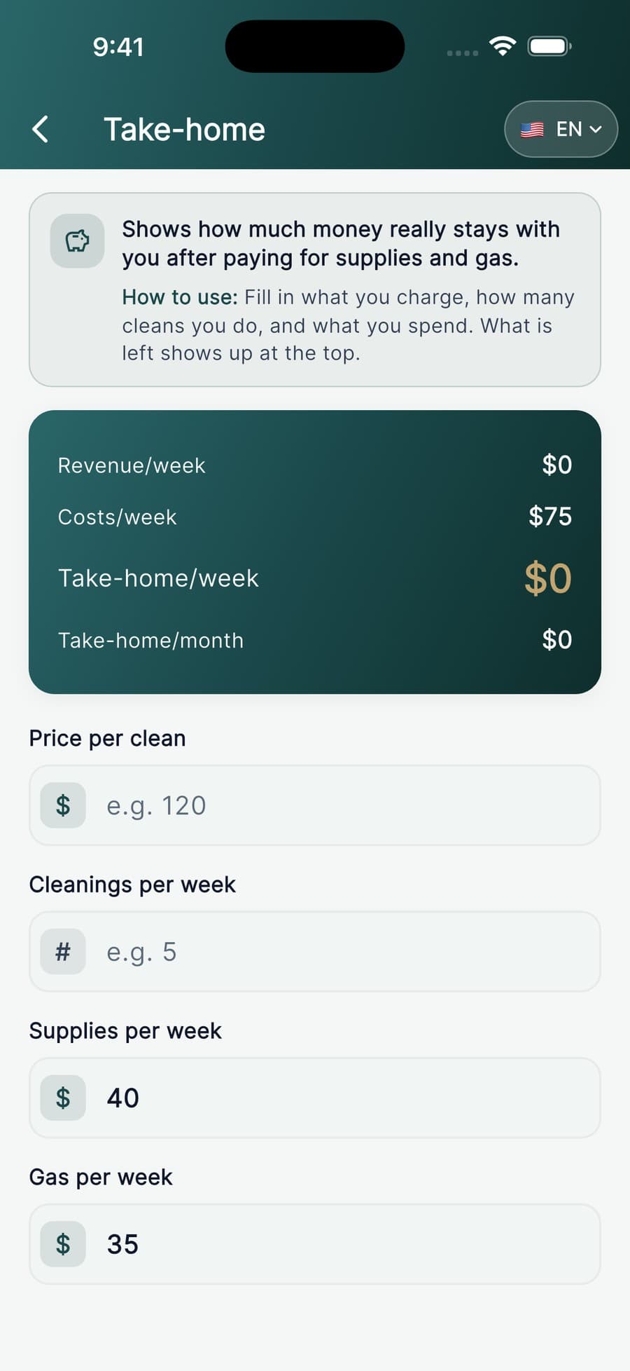 How much of that money is actually yours?